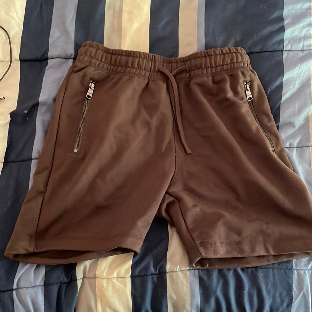 Brown Madison Article shorts